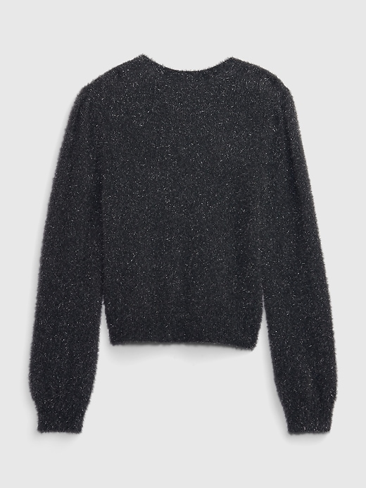 Image number 2 showing, Kids Metallic Shine Pullover Sweater