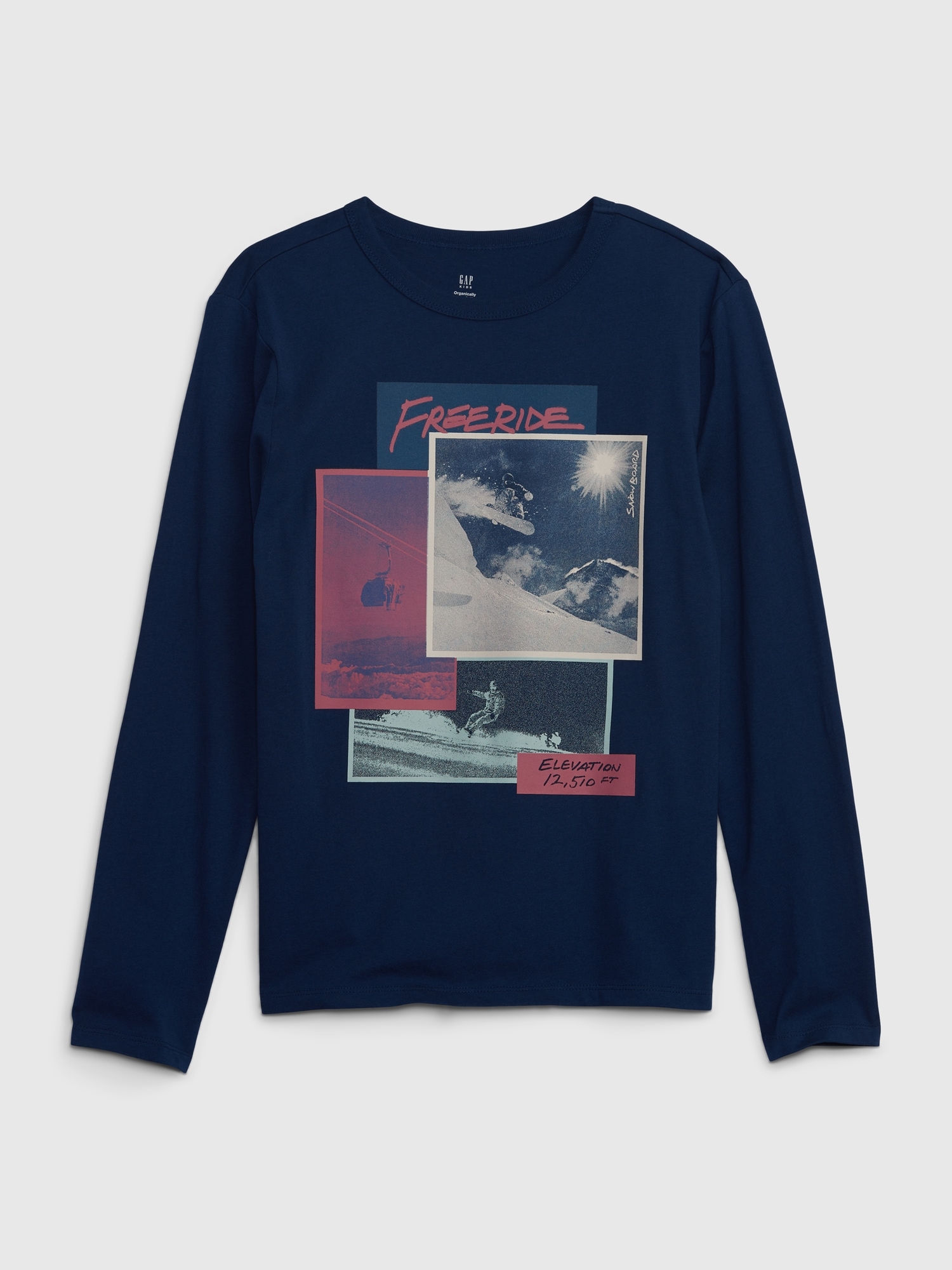 Kids Long Sleeve Graphic T-Shirt | Gap