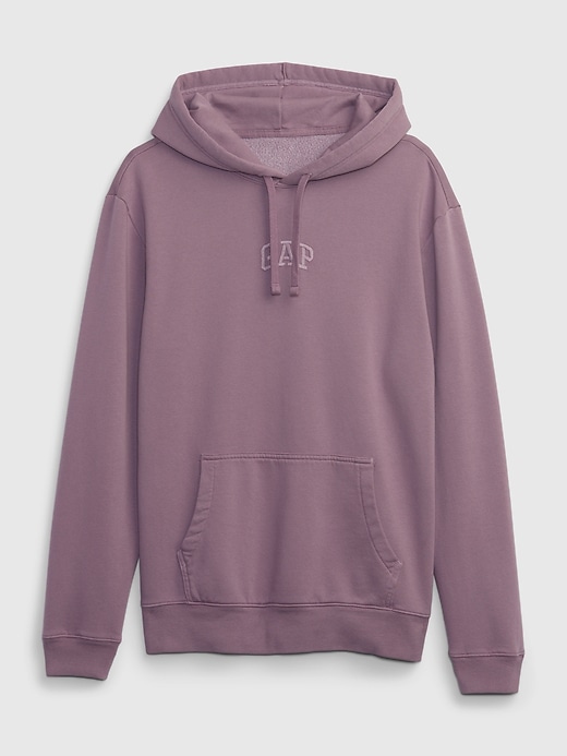 1 of 8 showing, with the color amethyst purple of product Mini Gap Logo Hoodie