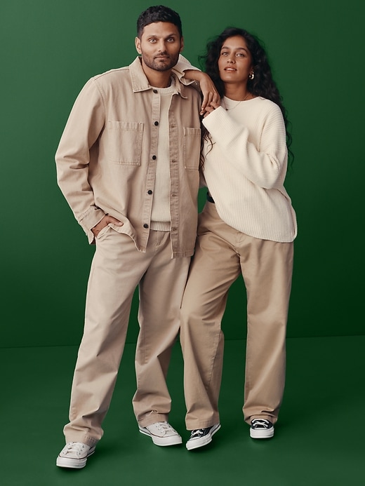 Image number 9 showing, Modern Khakis in Baggy Fit with GapFlex