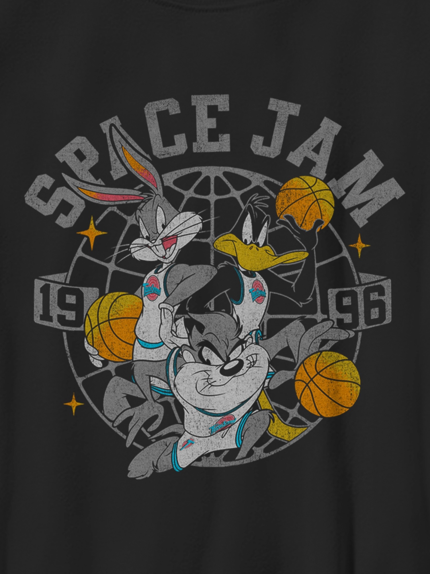 Space Jam Lola Bunny Hoody Damen - Cropped Kapuzenpulli Mit Jumping Design