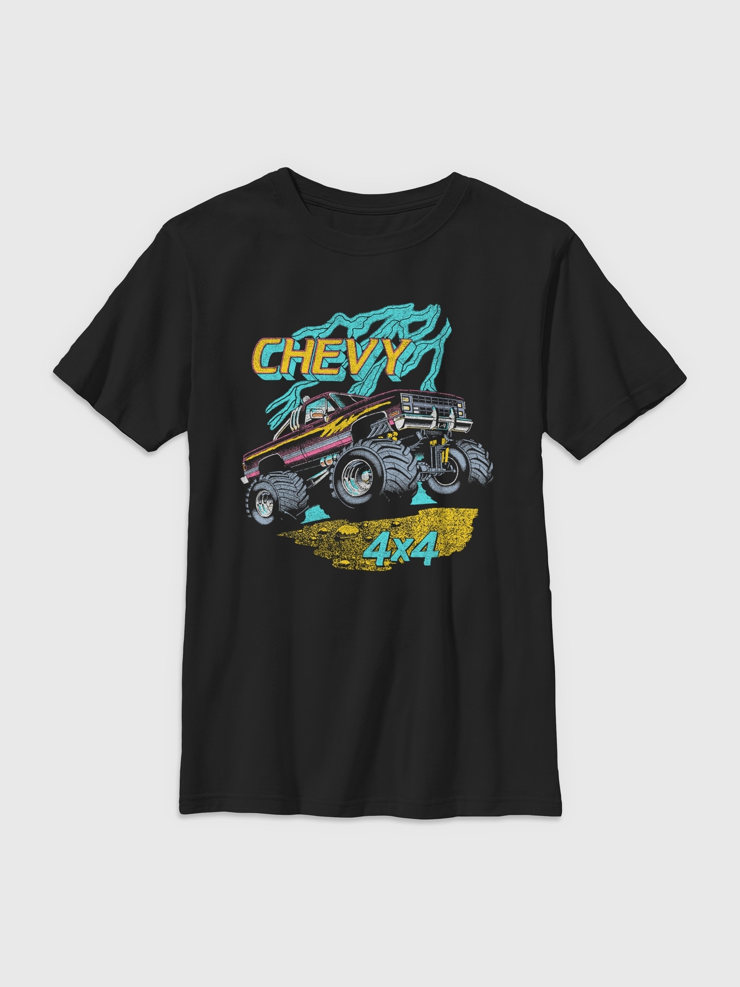 Kids General Motors Chevy 4x4 Graphic Tee