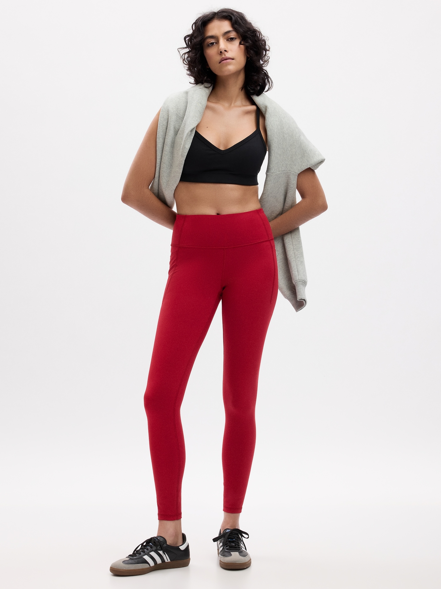 LOFT NWT GapFit Recycled Sky High Rise Power Flare Leggings - Size