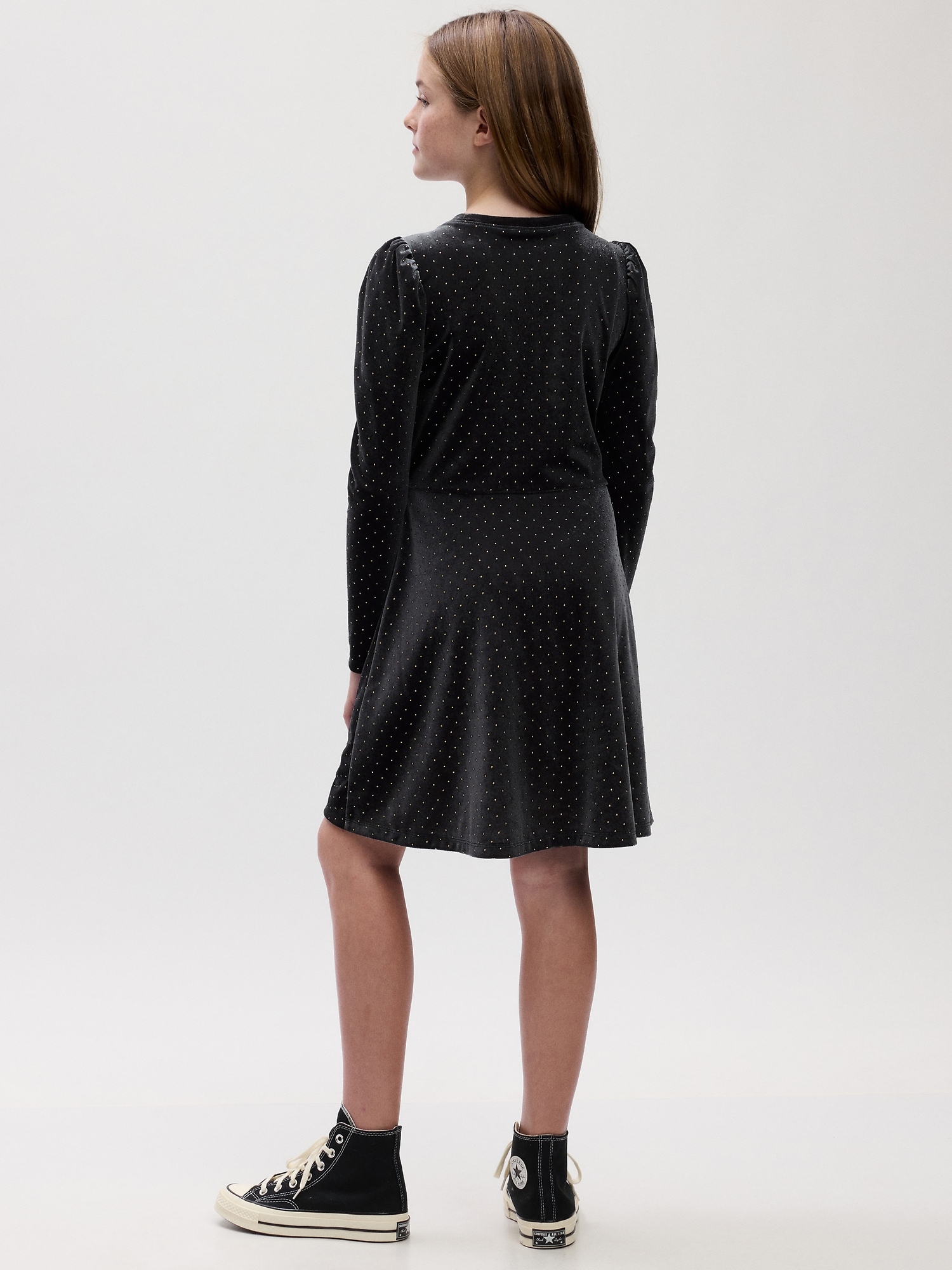 Elnyra | Velvet Skater Dress