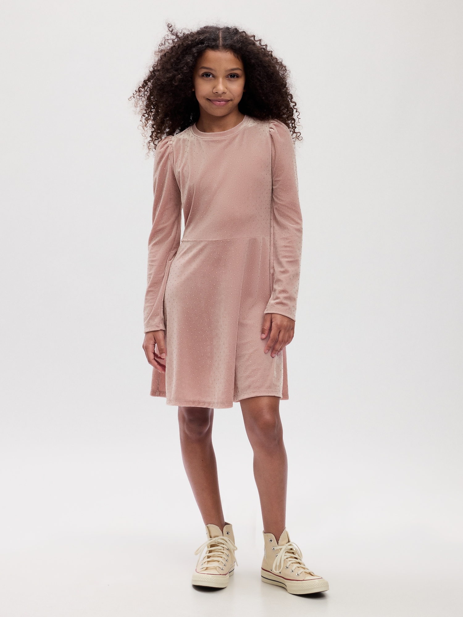 Gap Kids Velvet Skater Dress