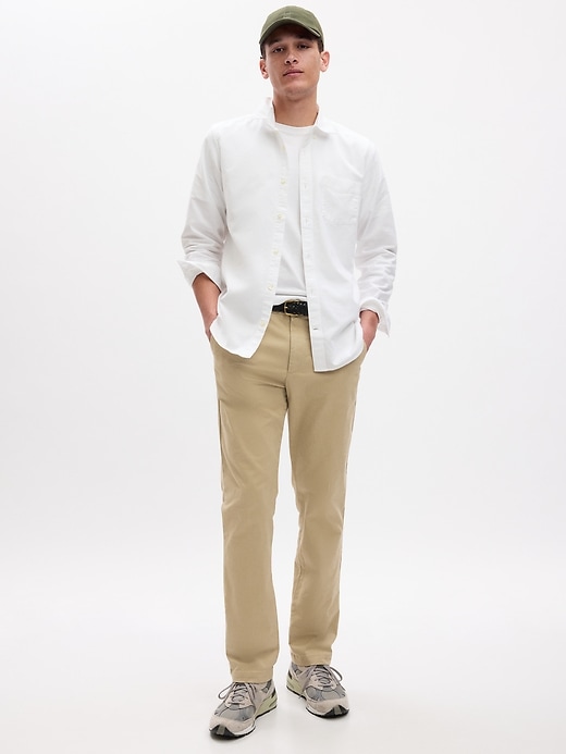 Image number 8 showing, Modern Khakis in Straight Fit with GapFlex