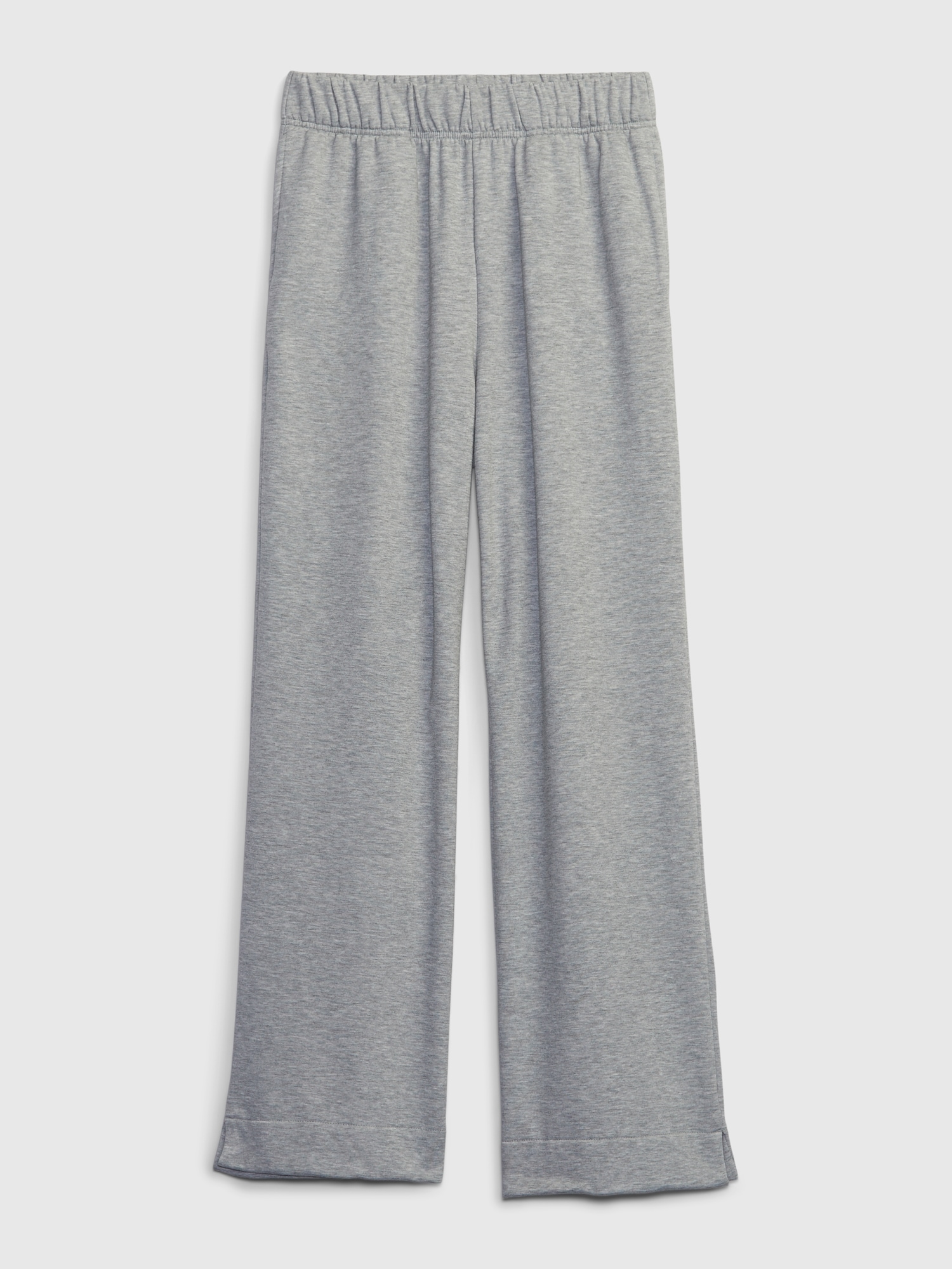 Gap Mid Rise Cloudlight Straight Leg Sweatpants In Light Grey