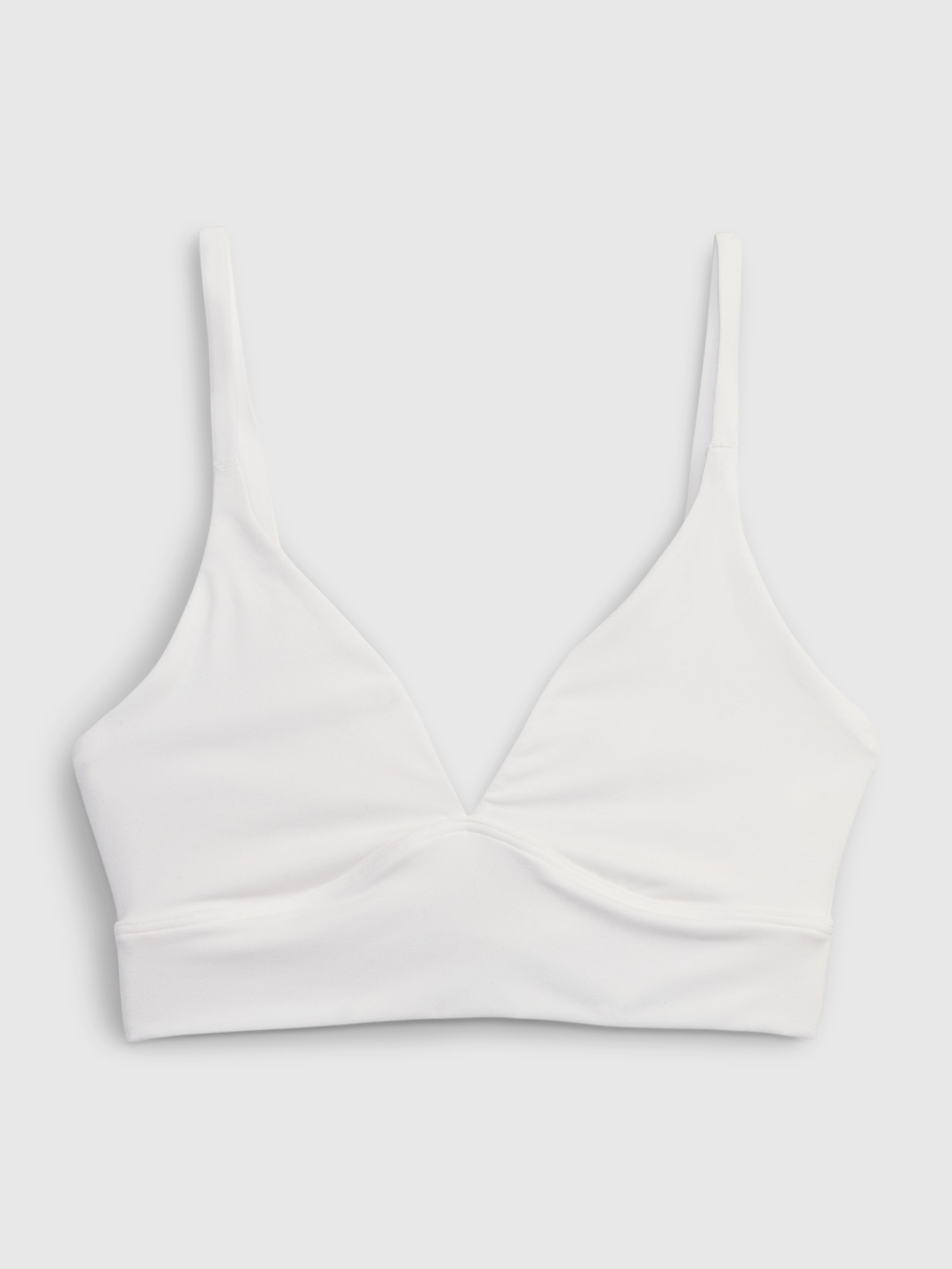 Gap Breathe Bralette In Optic White