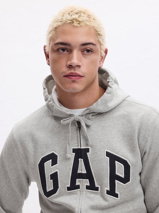 Image number 4 showing, VintageSoft Arch Logo Full-Zip Hoodie