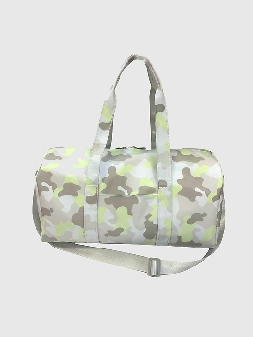 1 of 8 showing, with the color Camo Blue Multi of product TRVL Design Weekender Duffel Bag
