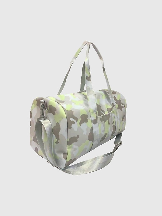 2 of 8 showing, with the color Camo Blue Multi of product TRVL Design Weekender Duffel Bag