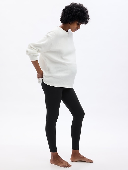 Image number 4 showing, Maternity Modal Leggings