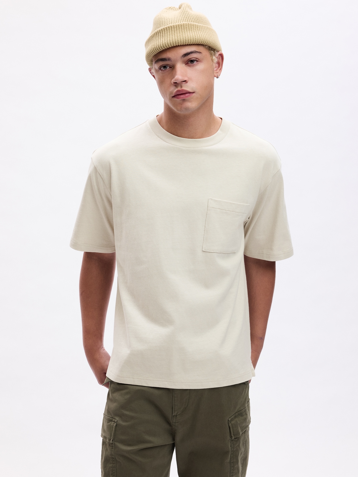 Heavyweight Relaxed Fit Pocket T-Shirt