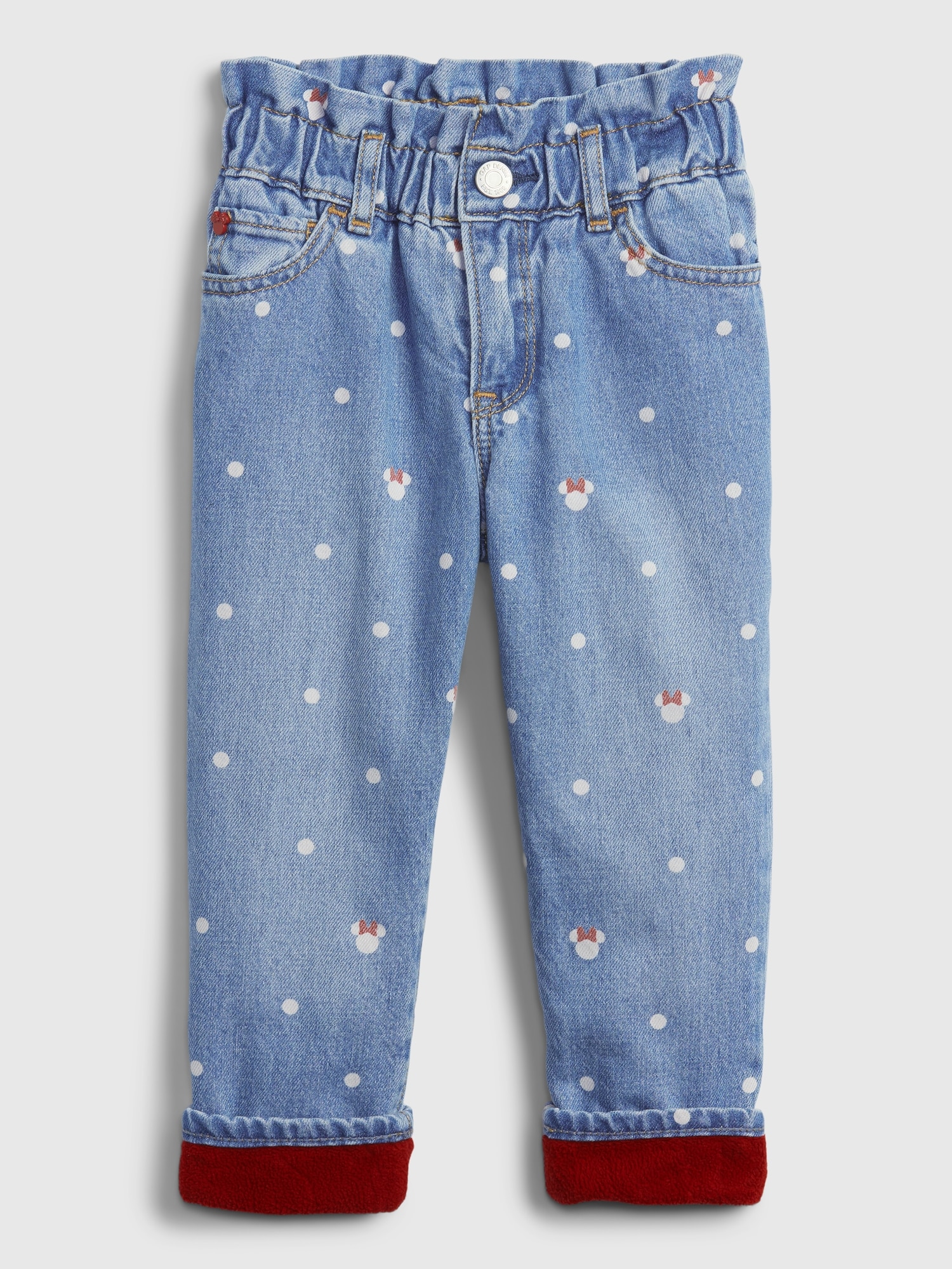 babyGap | Disney Minnie Mouse Just Like Mom Fleece-Lined Jeans