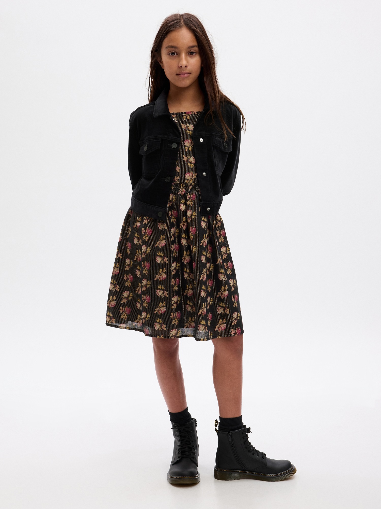 Kids Icon Velvet Jacket Gap