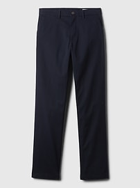 gapflex essential khakis in straight fit with washwell