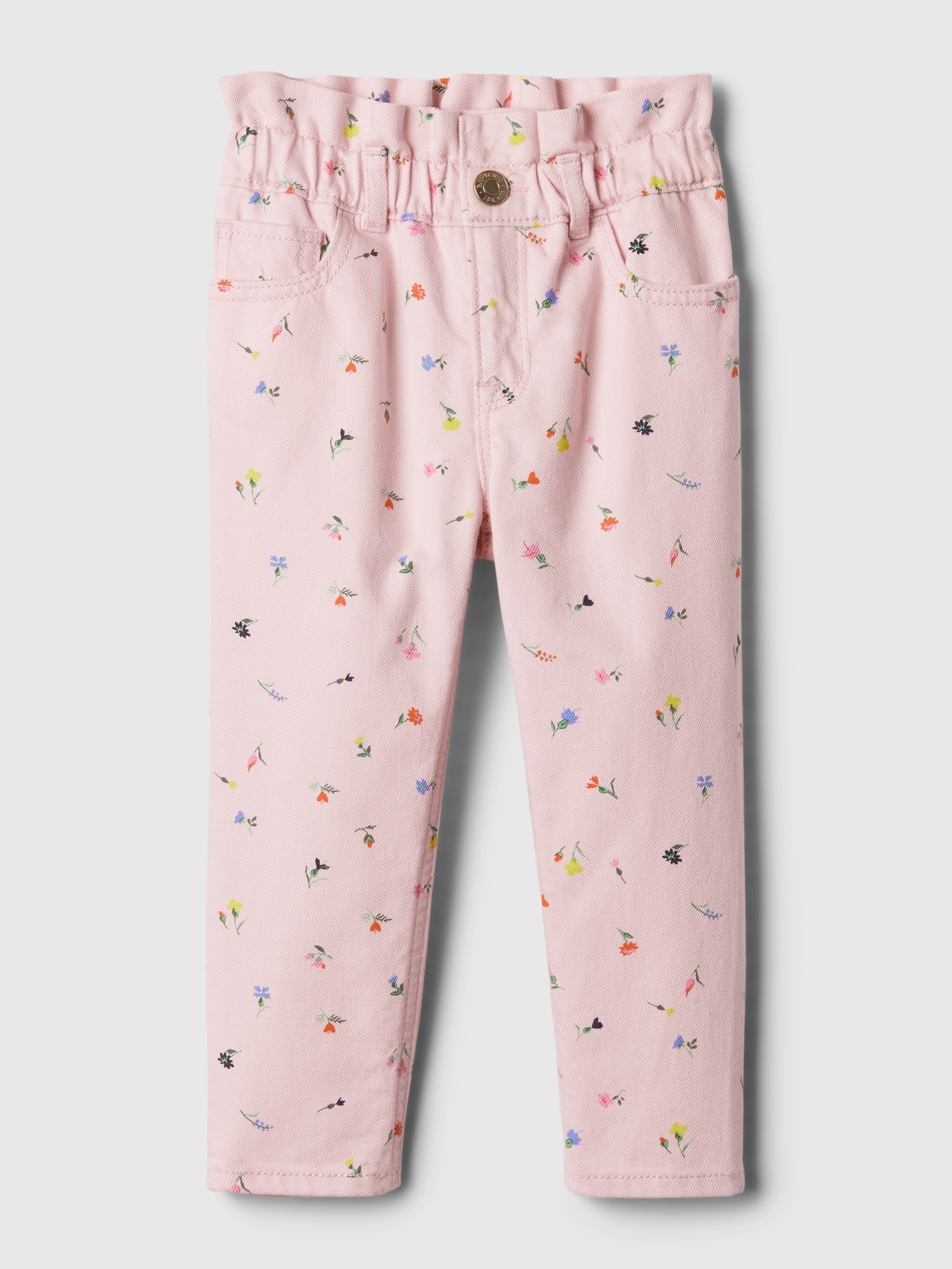 Gap Babies' Toddler Cotton Just Like Mom Jeans In Pink Floral