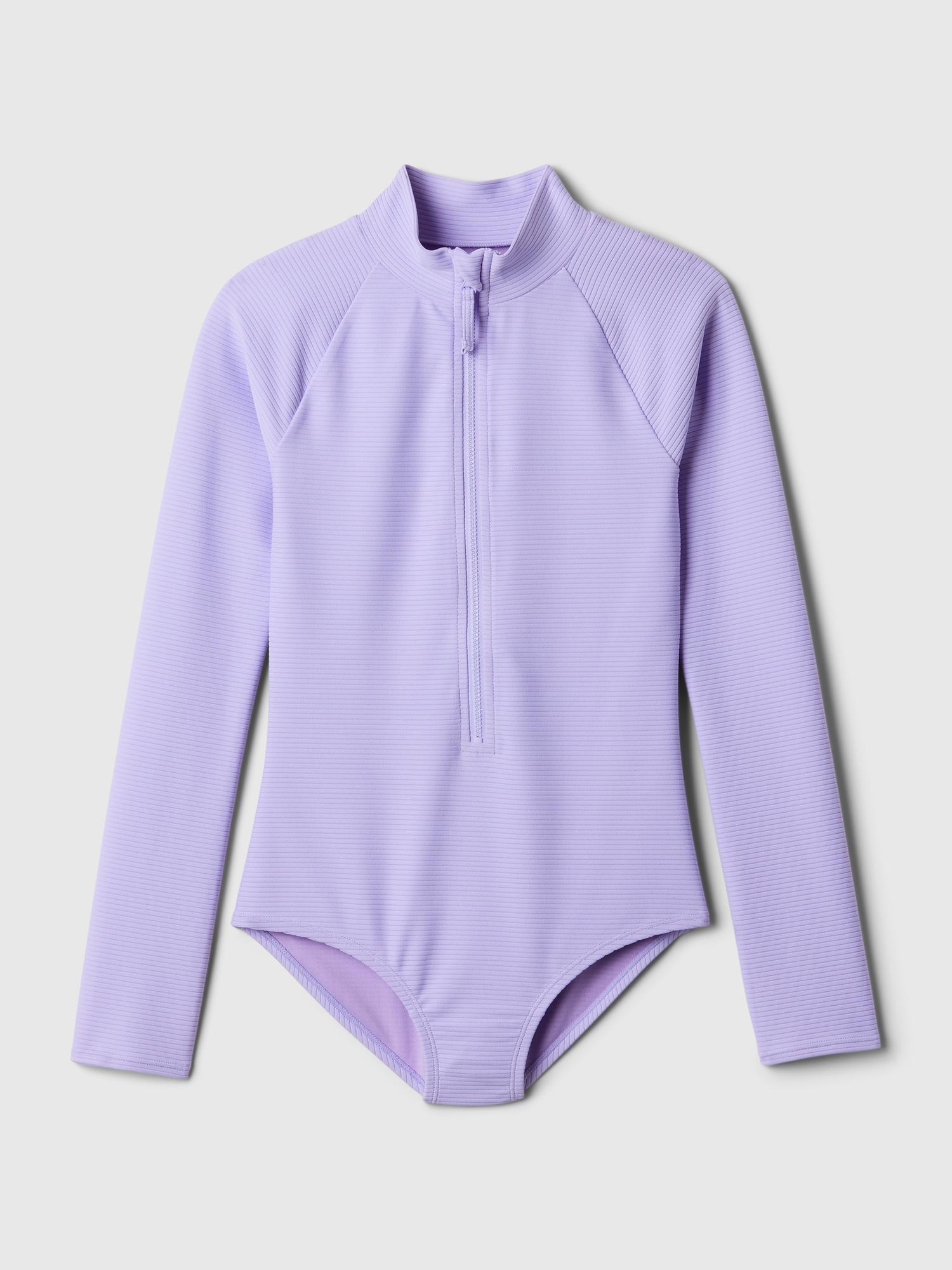 Kids Zip Swim Rash Guard