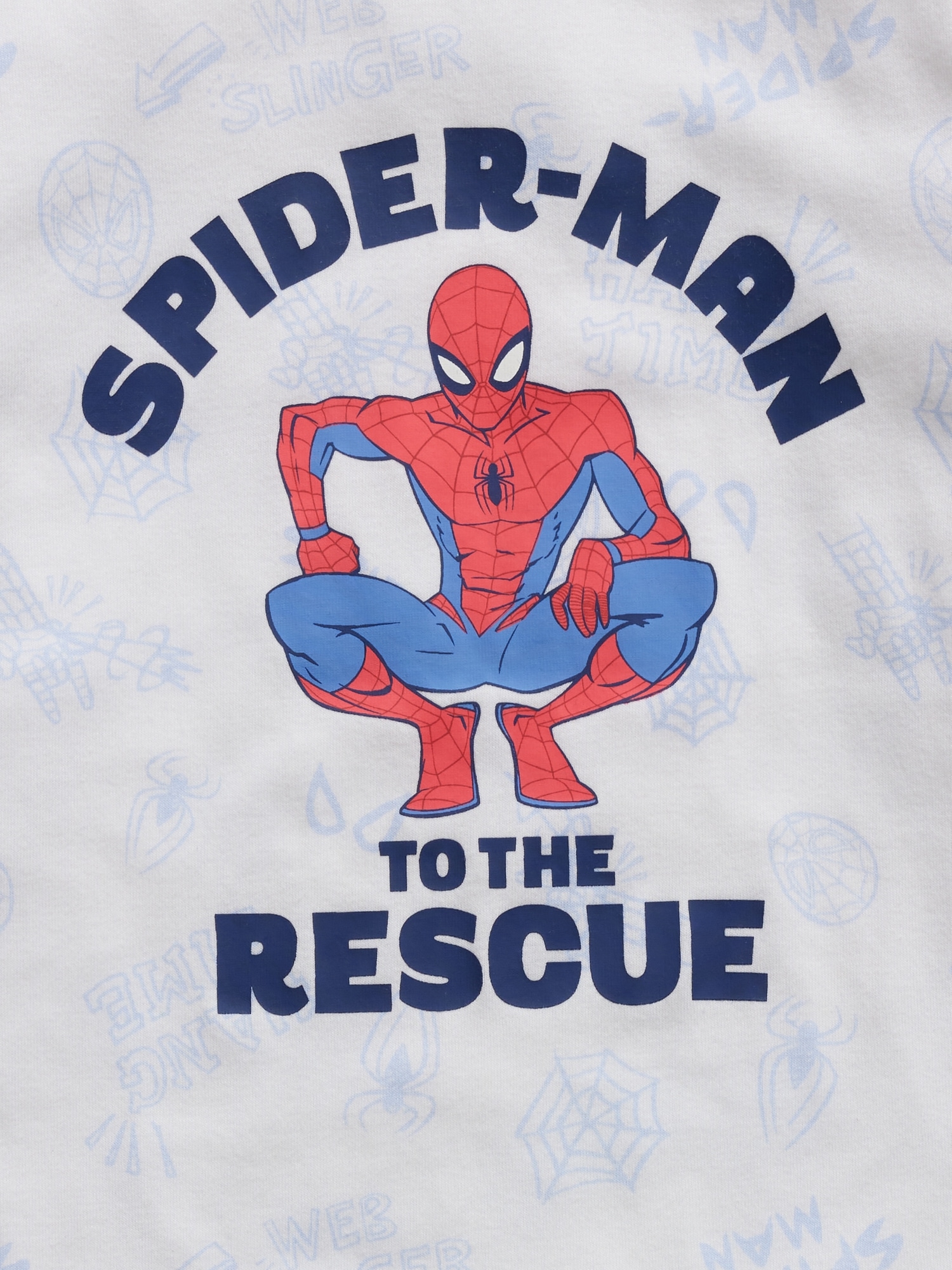 Kids Marvel Organic Brushed Cotton Spider-Man PJ Set