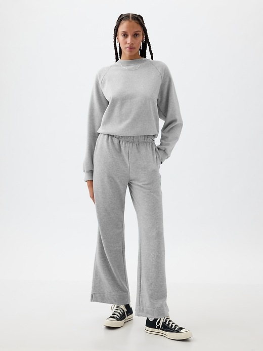 wide leg sweatpants gap