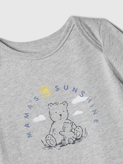 Image number 9 showing, Baby First Favorites Organic Cotton Graphic Bodysuit