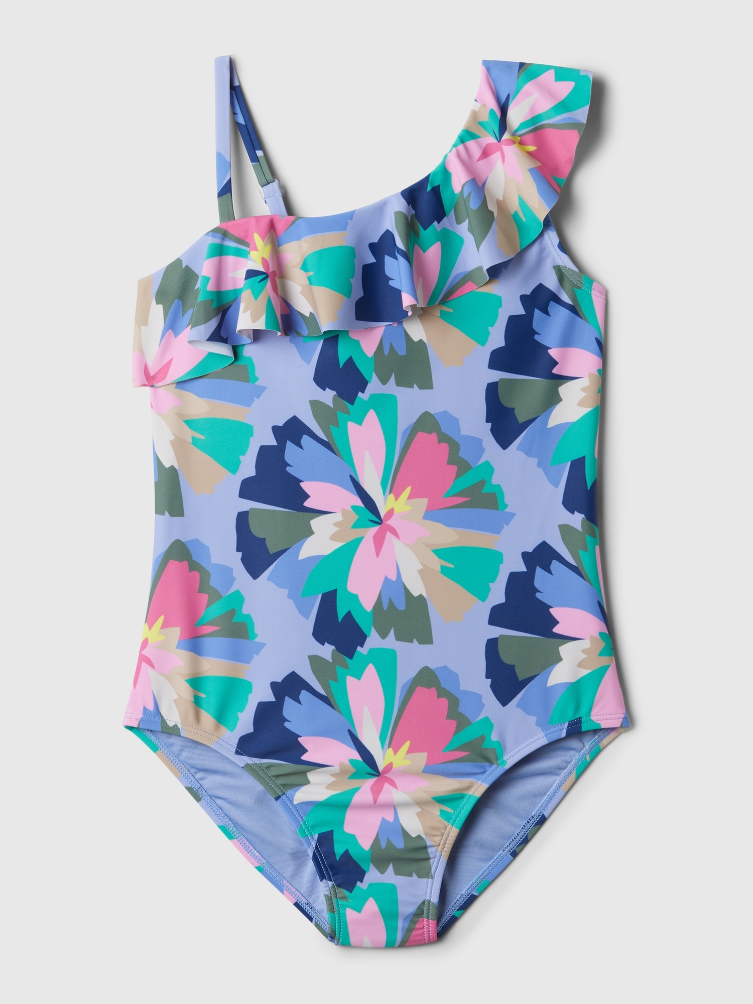 Kids Asymmetric One-Piece Swimsuit