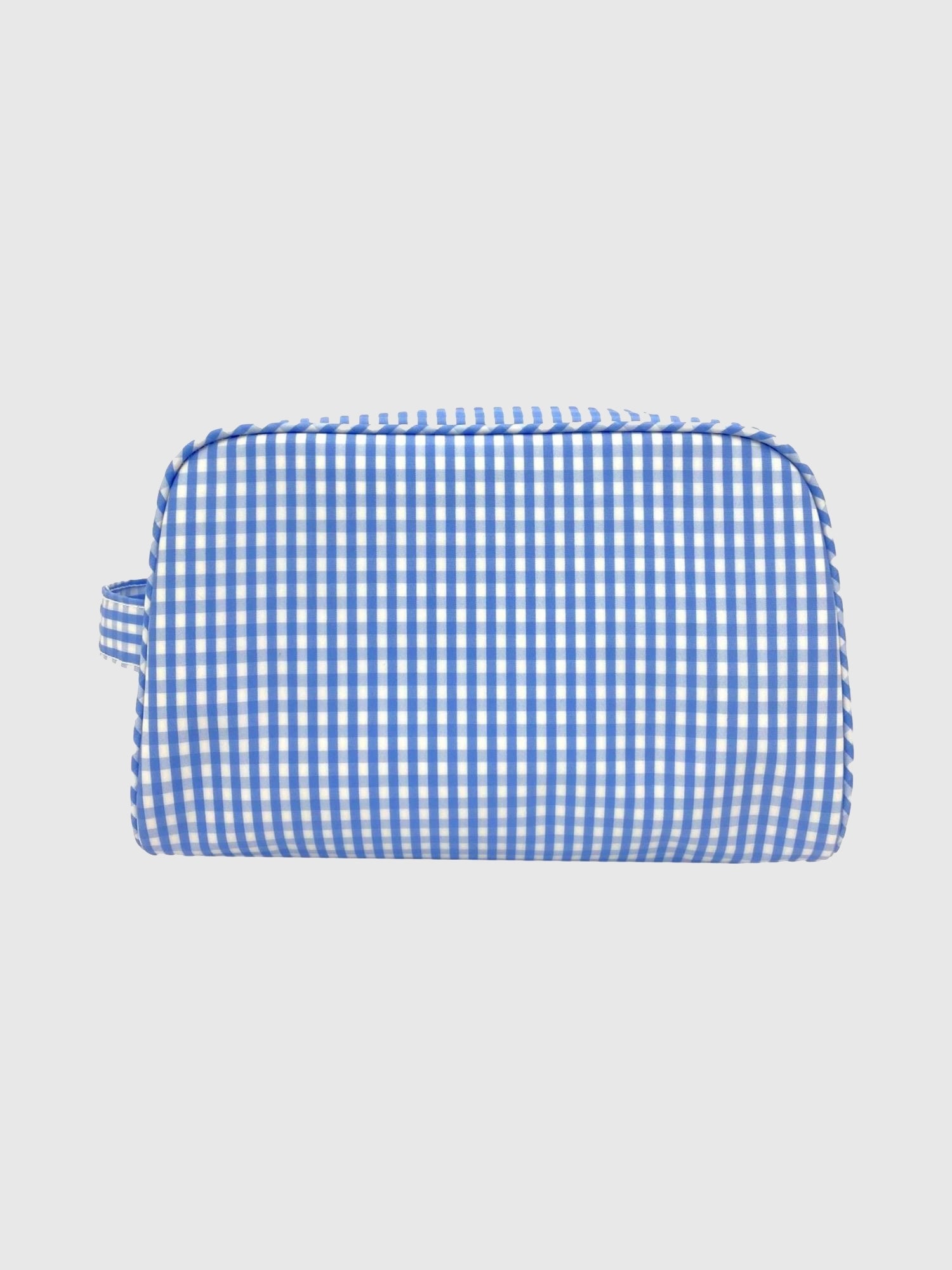 Classic Plaid Red Stowaway Toiletry Bag | TRVL Design main image 1
