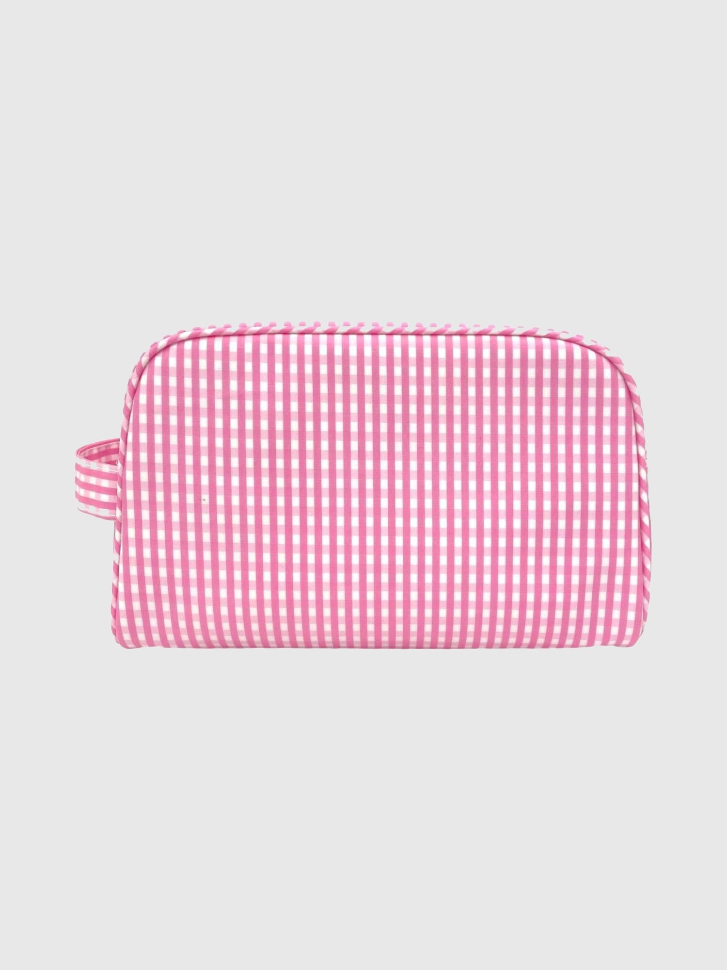 Classic Plaid Red Stowaway Toiletry Bag | TRVL Design