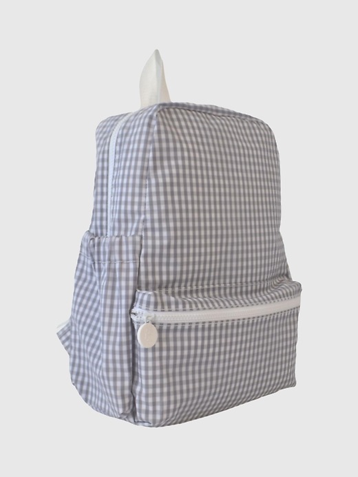 2 of 8 showing, with the color Gingham Grey of product Kids TRVL Design Backpack