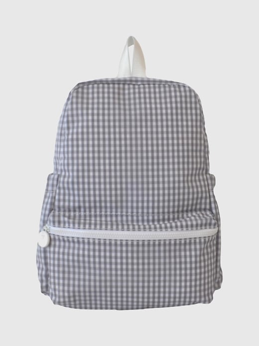 1 of 8 showing, with the color Gingham Grey of product Kids TRVL Design Backpack