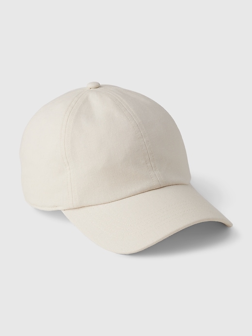 Image number 4 showing, Linen-Cotton Baseball Hat