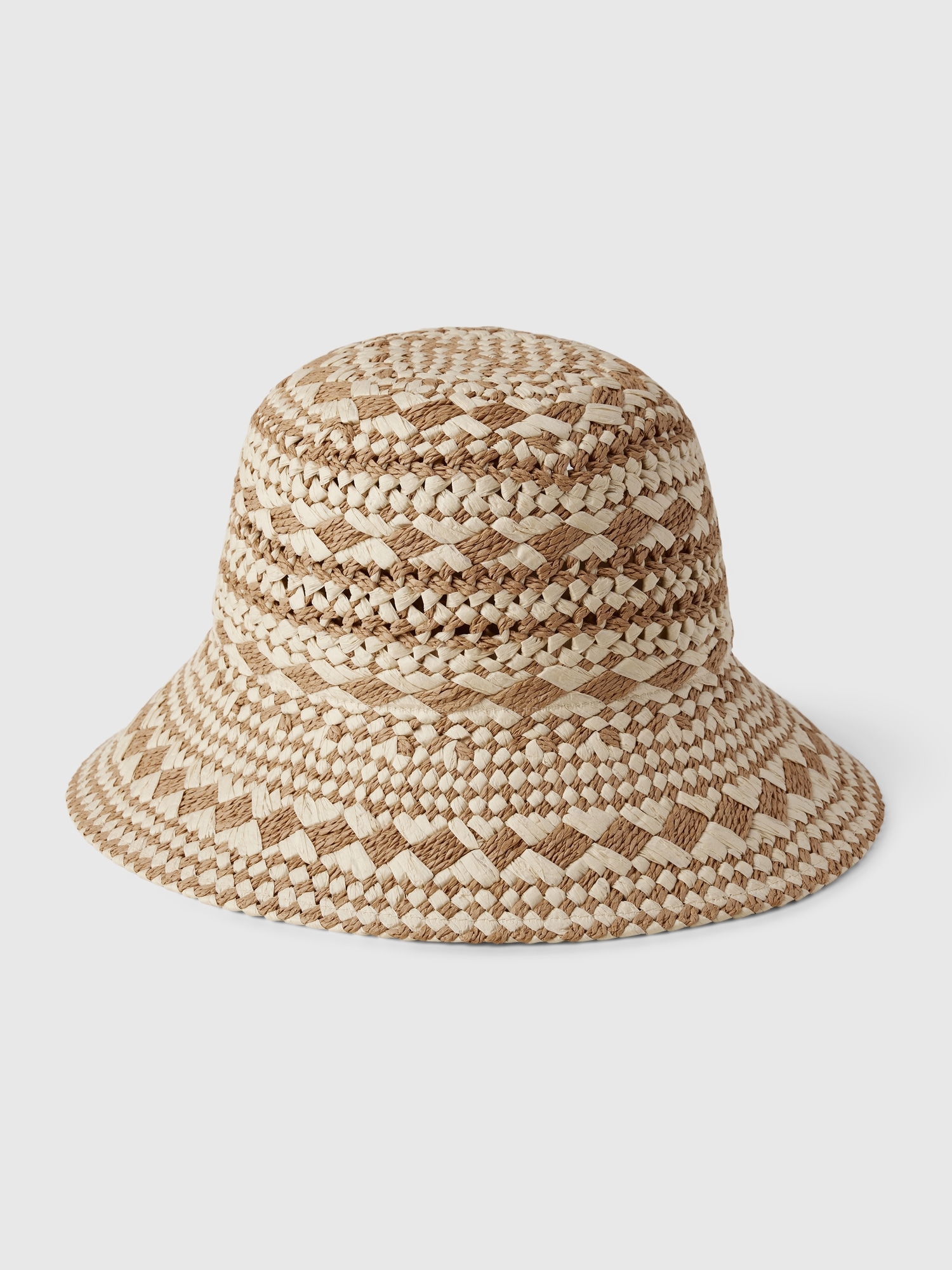 Gap Straw Bucket Hat In Natural