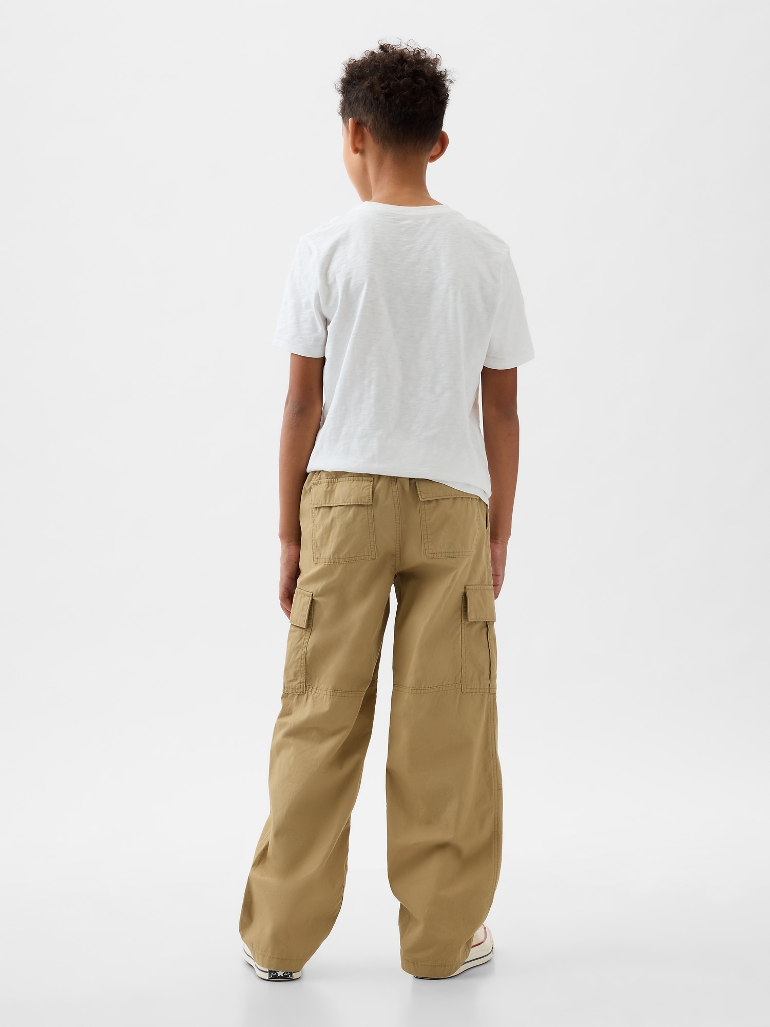 EACHIN Boys Pants Big Pocket Boy's Black Trousers Casual Sports Pants Cargo  Pants Spring Autumn Teenage
