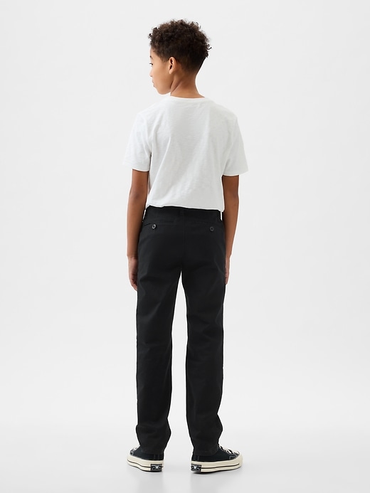 Image number 3 showing, Kids Uniform Straight-Fit Stretch Khakis