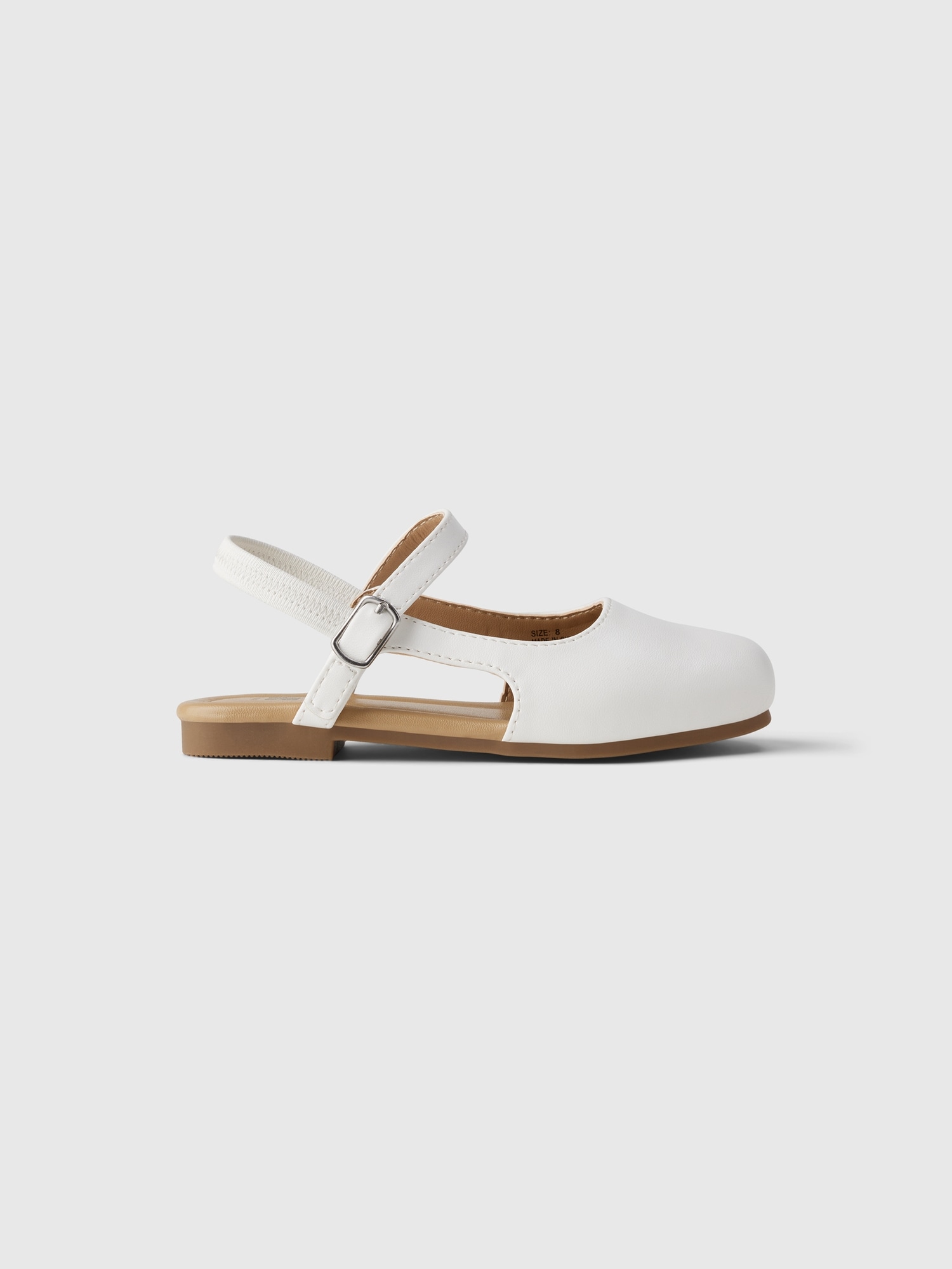 Gap Babies' Toddler Slingback Shoes In Off White