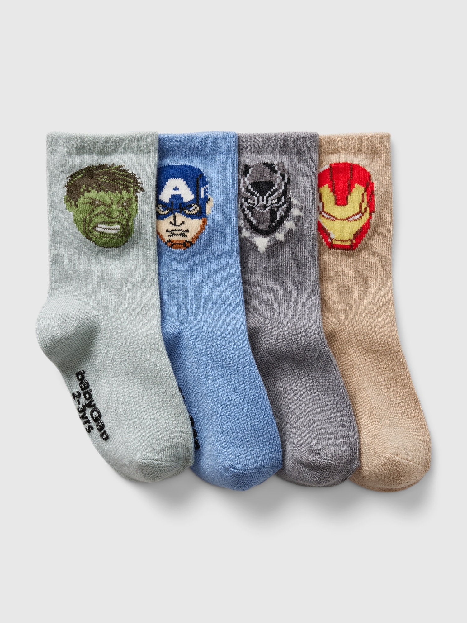 babyGap | Marvel Superhero Crew Socks (4-Pack)