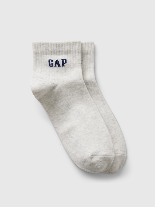 Image number 1 showing, Gap Logo Quarter Crew Socks