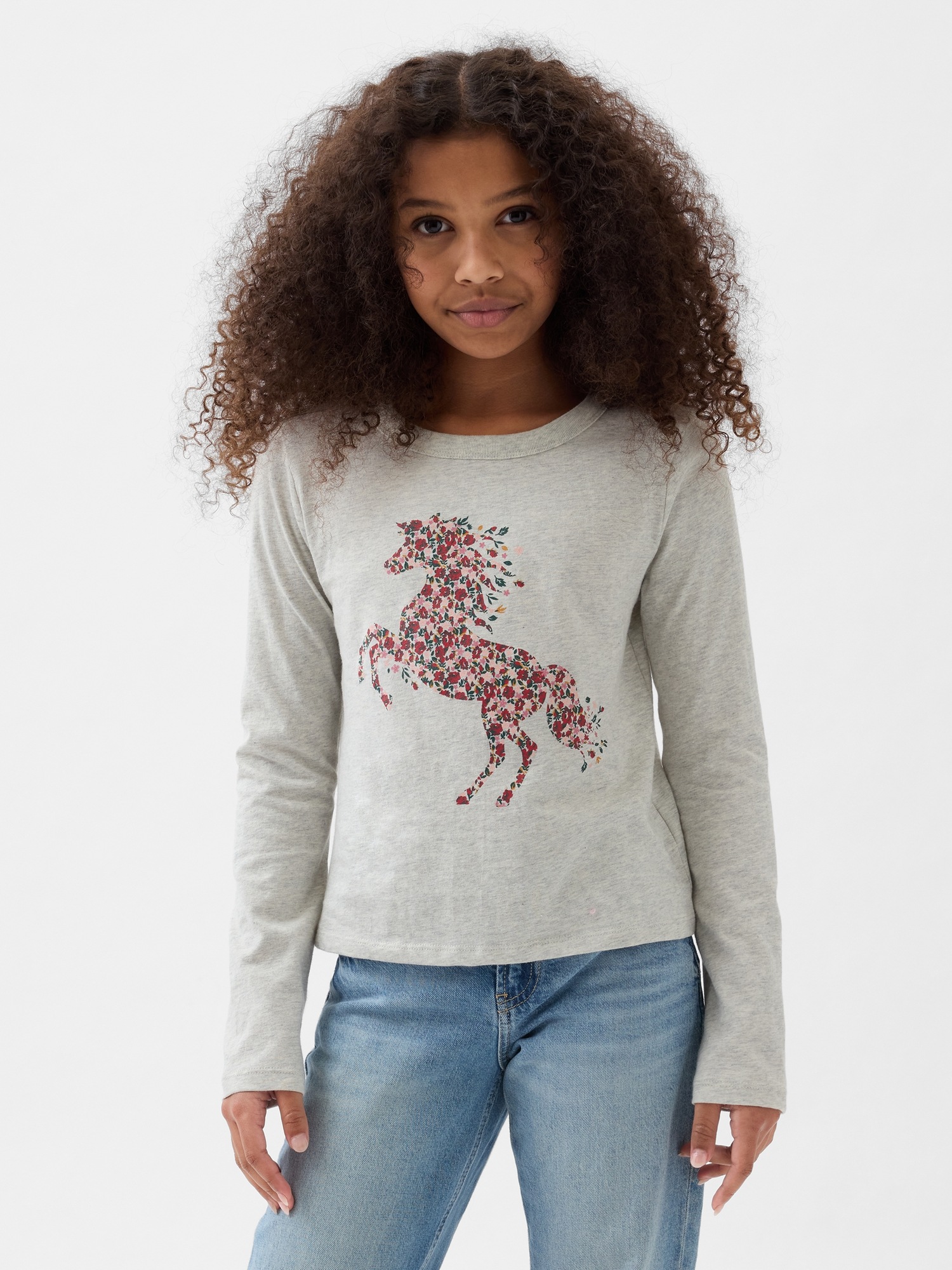 Kids Organic Cotton Graphic T Shirt Gap
