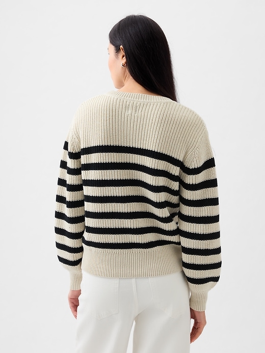 Image number 2 showing, Shaker-Stitch Crewneck Sweater