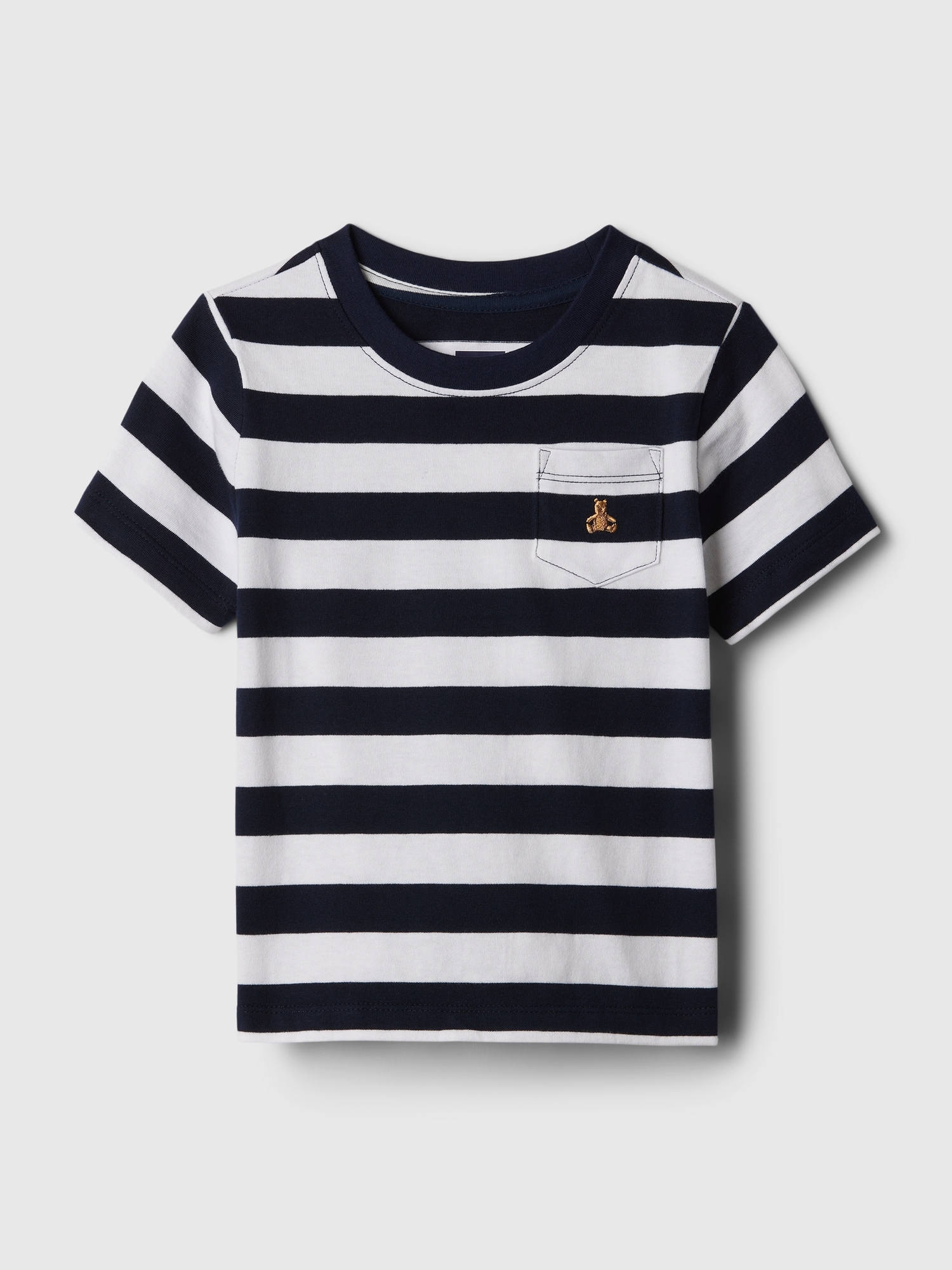 Gap Baby Mix And Match Stripe T-shirt In White Navy Blue Stripe