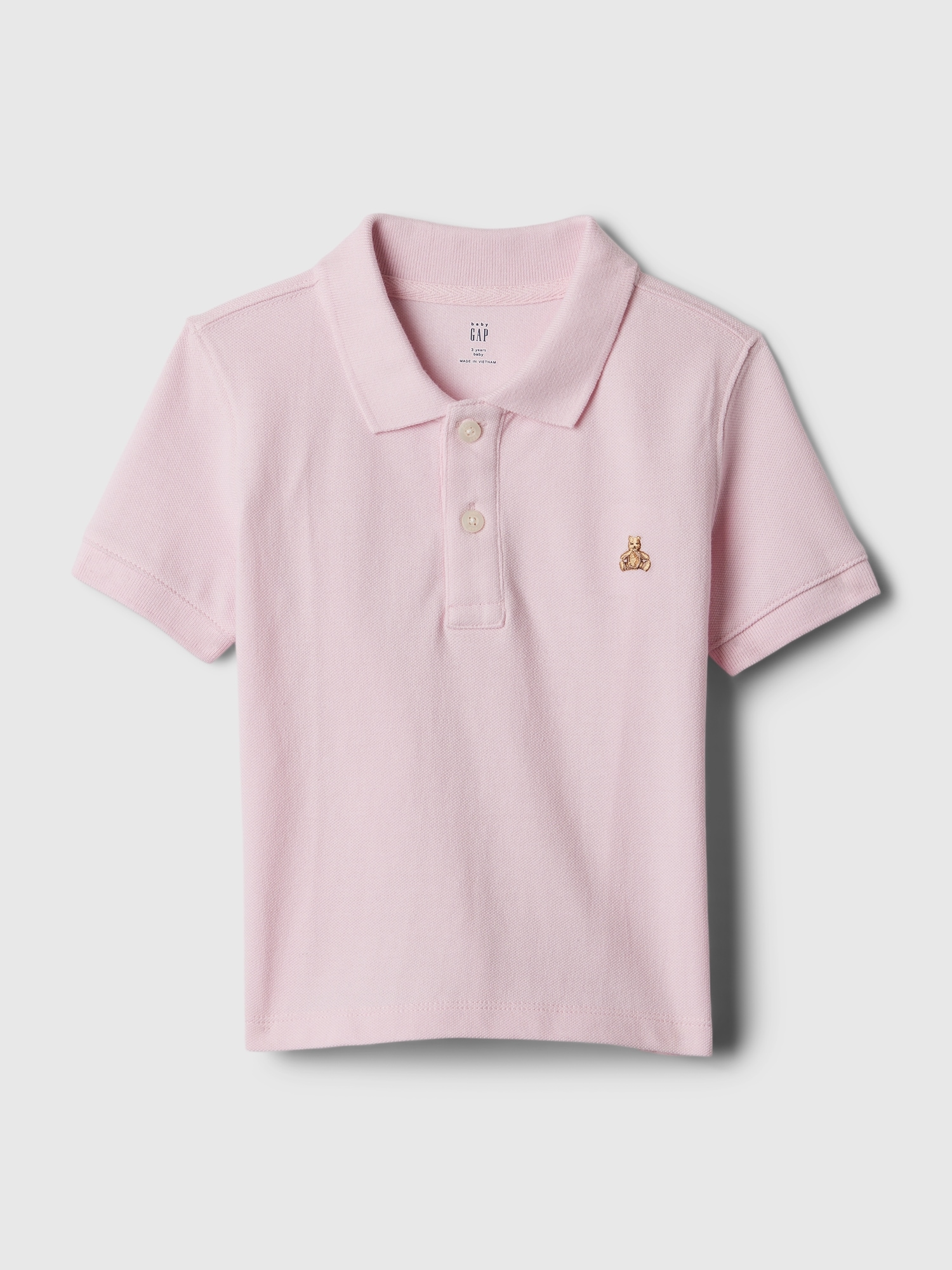 Gap Baby Polo Shirt Shirt In Light Peony Pink