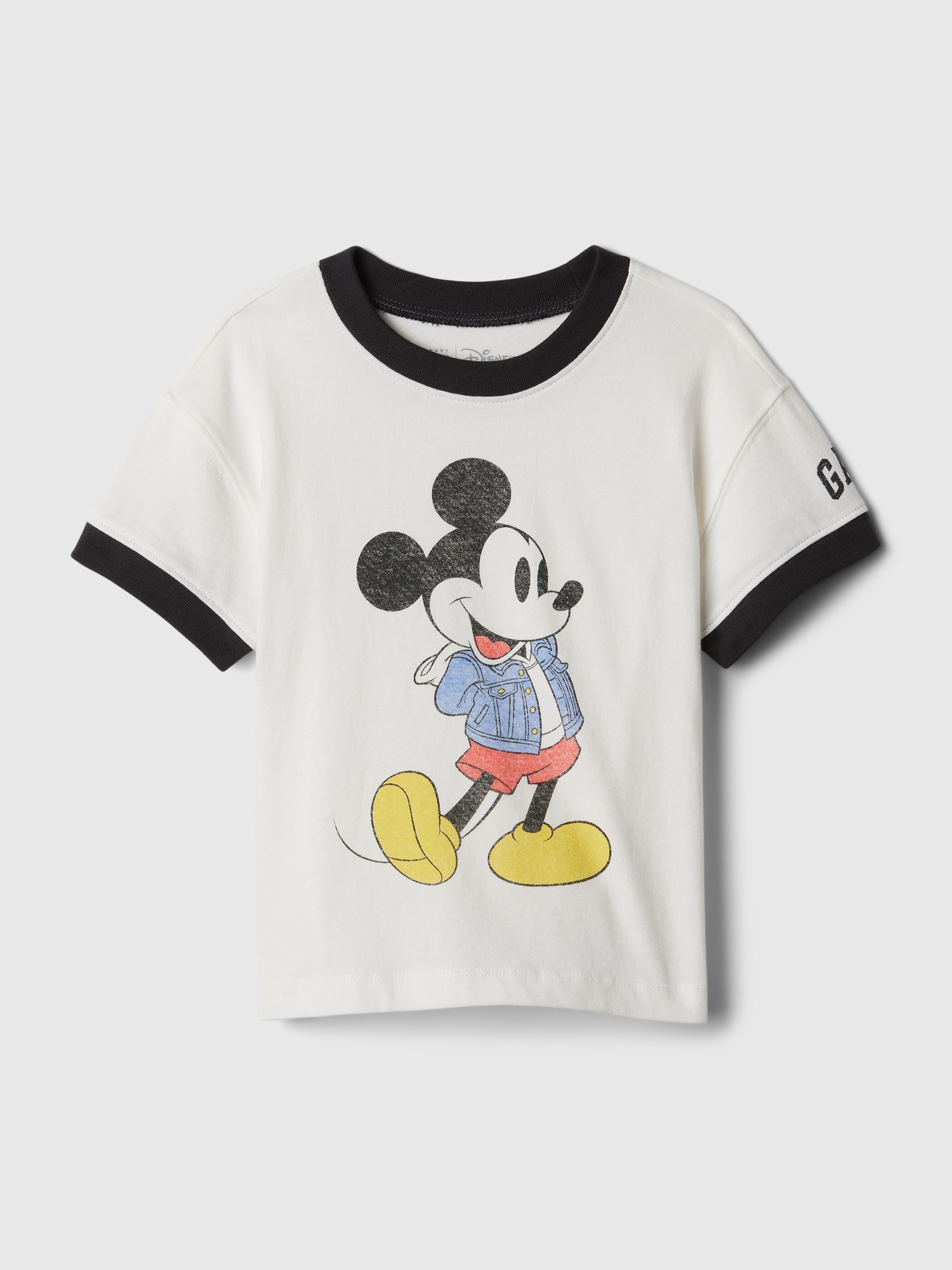 Shop Gap Baby | Disney Mickey Mouse Graphic T-shirt In Off White