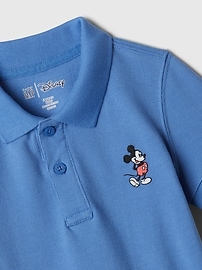View large product image 3 of 3. babyGap &#124 Disney Mickey Mouse Pique Polo T-Shirt