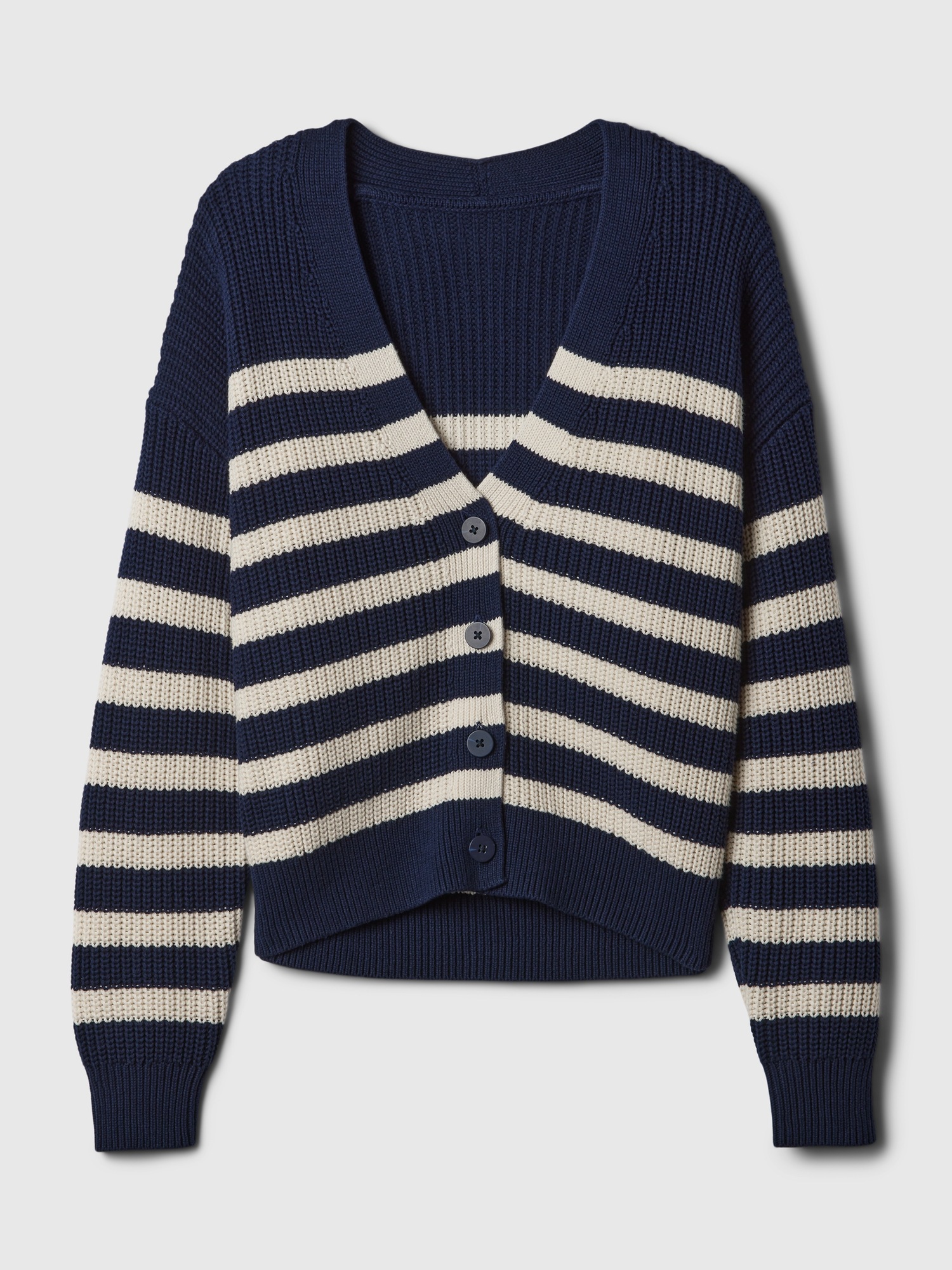 Shaker Stitch Cardigan Gap