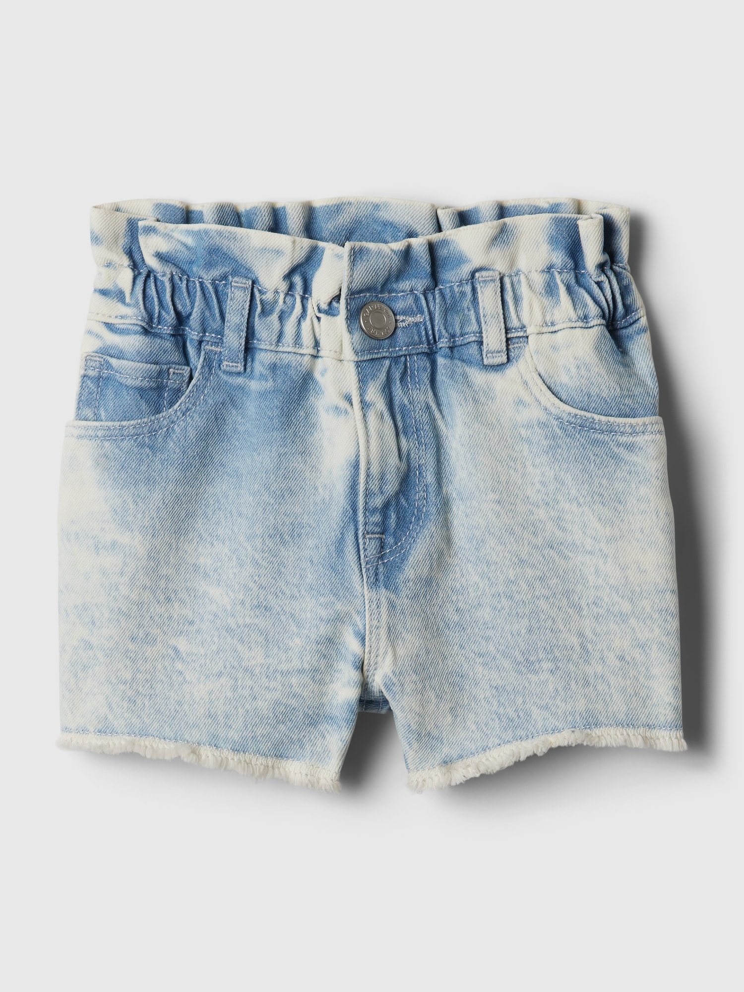 babyGap Just Like Mom Ruffle Denim Shorts | Gap