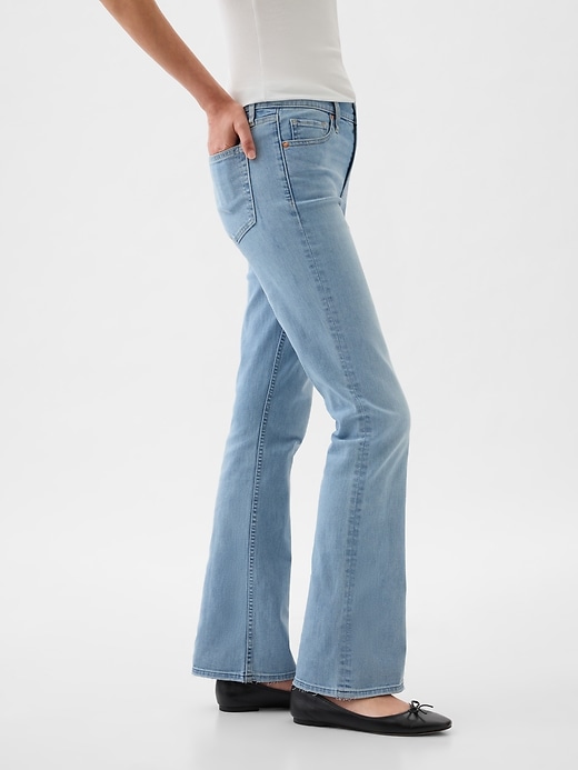 Image number 3 showing, Mid Rise Baby Boot Jeans