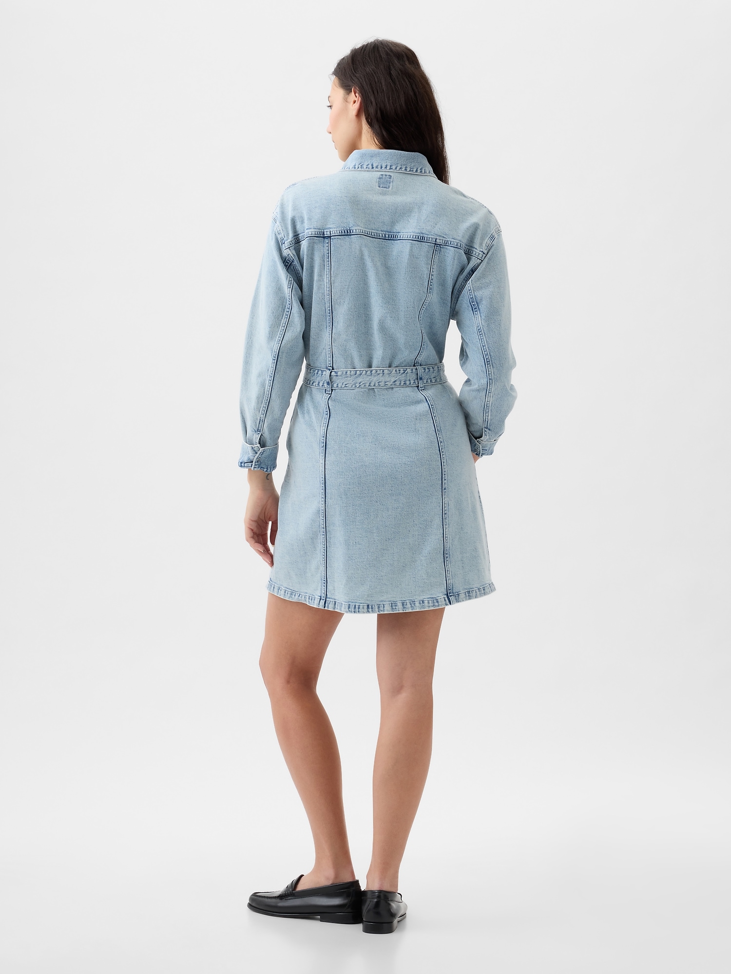 Gap denim dress deals