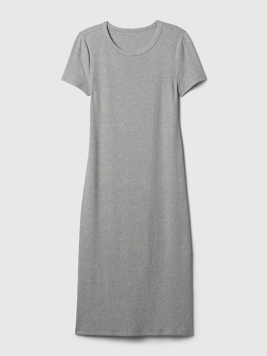 gap midi t shirt dress Modern Rib Midi T-Shirt Dress