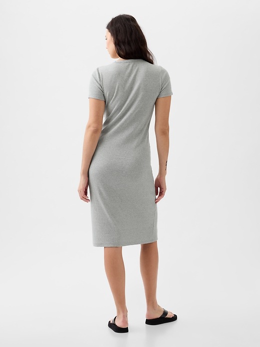 Modern Rib Midi T-Shirt Dress | Gap Modern Rib Midi T-Shirt Dress | Gap