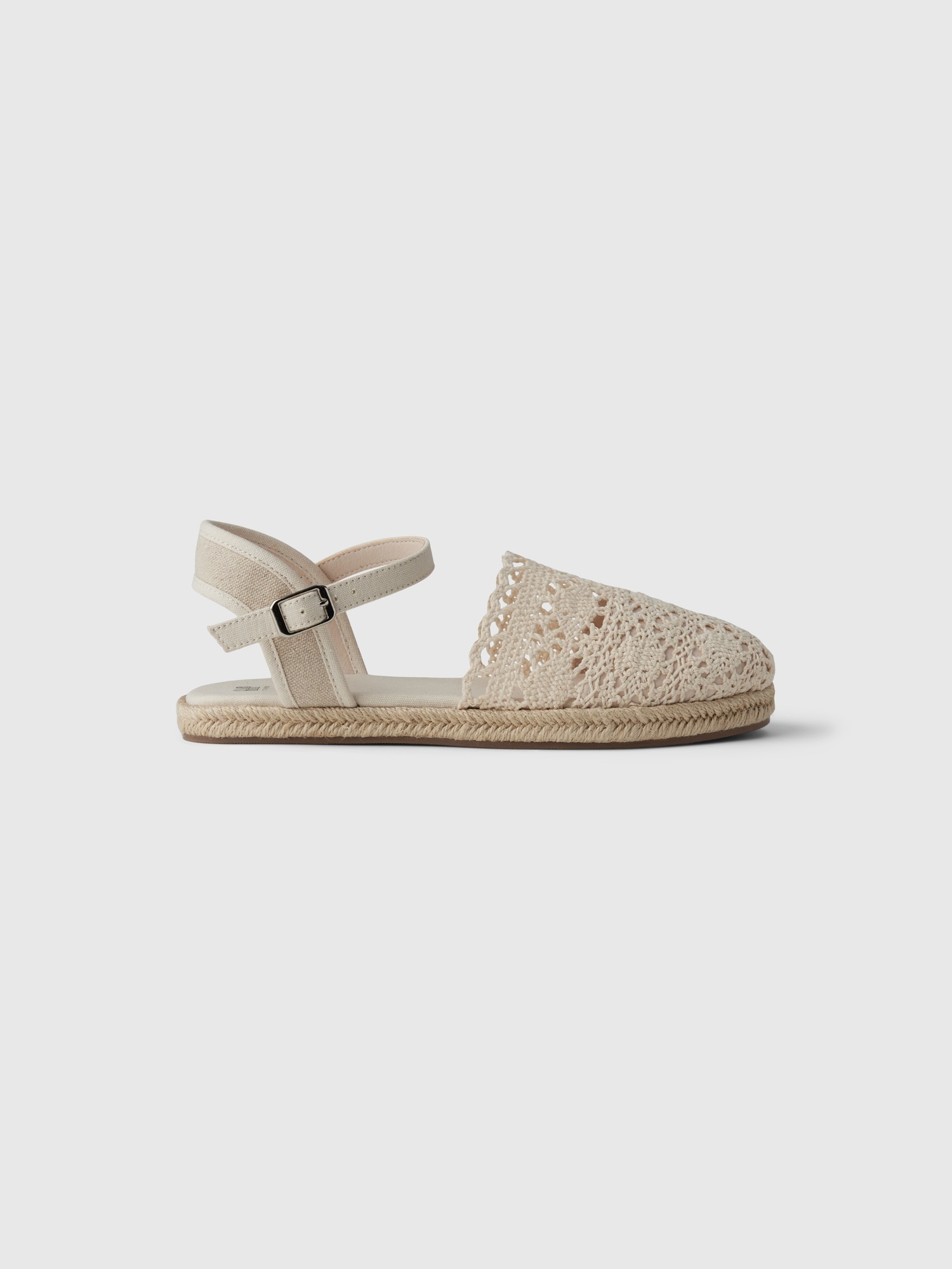 Kids Crochet Espadrilles